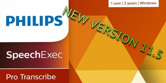 Philips SpeechExec 11.5 Now Available