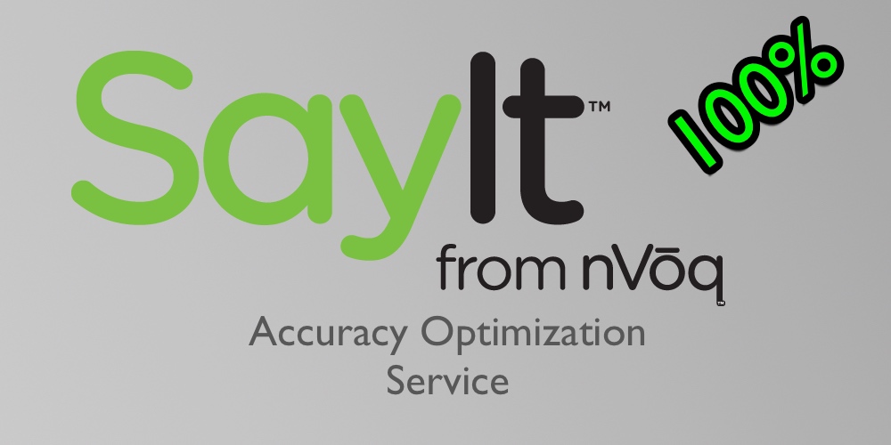What is the SayIt Accuracy Optimization Service?