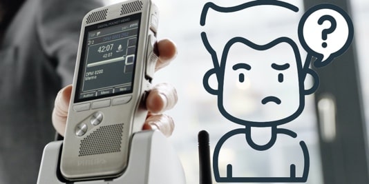 Dictations Not Transferring to Computer When Digital Portable Connected