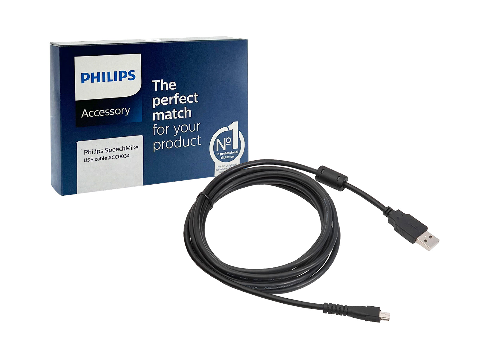 Philips ACC0034 SpeechMike USB Replacement Cable