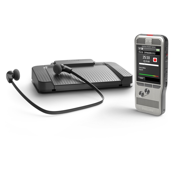 Philips DPM6700 Pocket Memo Dictation and Transcription Starter Kit